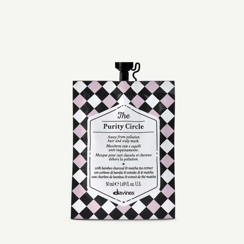 davines The Purity Circle Masque purifiant cheveux 50 ml davines The Purity Circle Masque purifiant cheveux 50 ml