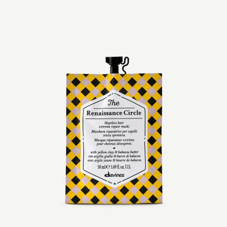 Davines  The Renaissance Circle Masque réparateur pour cheveux très abîmés 50 ml
