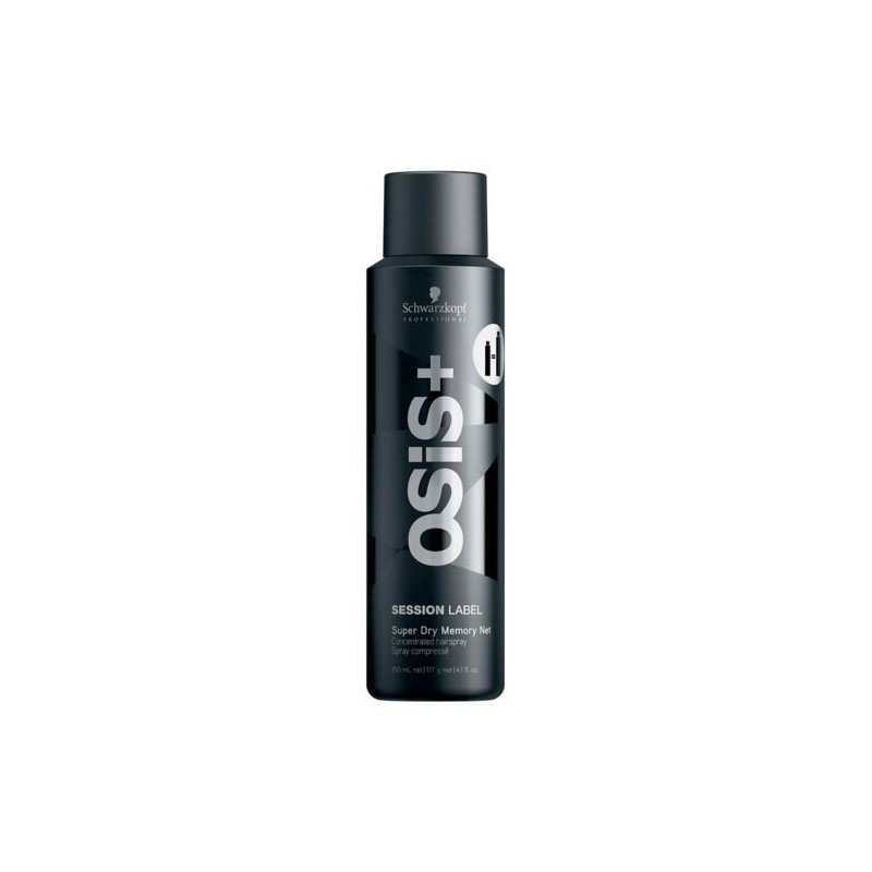 Schwarzkopf Professional Osis+ Session Label Super Dry Memory Net 150 ml Schwarzkopf Professional Osis+ Session Label Super Dry Memory Net 150 ml