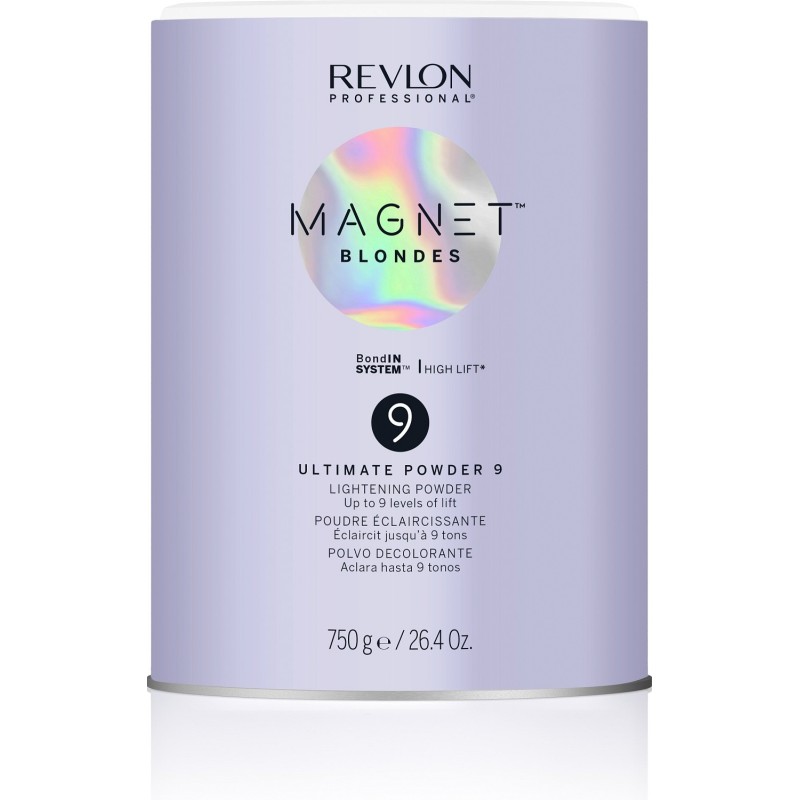 Revlon magnet blondes poudre décolorante sans ammoniaque pour un éclaircissement jusqu'à 9 teintes Revlon magnet blondes poudre décolorante sans ammoniaque pour un éclaircissement jusqu'à 9 teintes