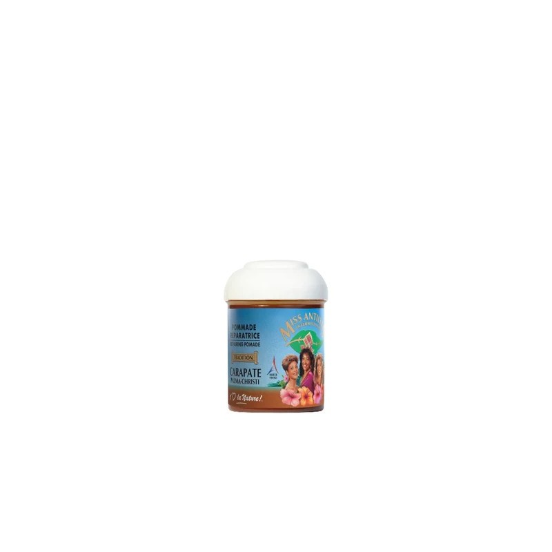 miss antilles pommade réparatrice carapate brillantine 125 ml