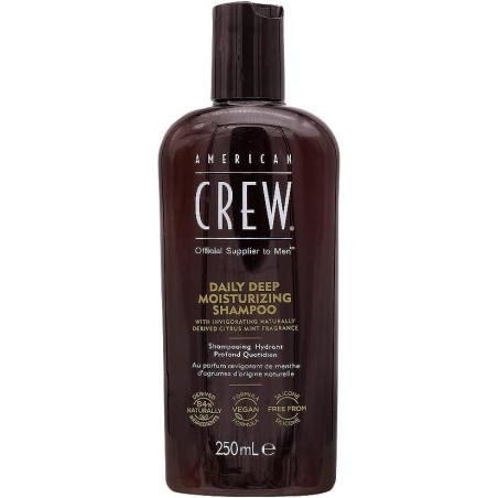 american crew daily deep moisturizing shampoo 250 ML