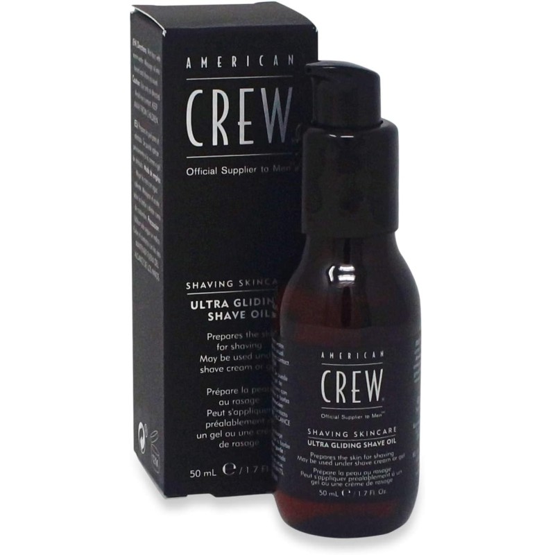 american crew ultra gliding shave oil huile de rasage lubrifiante 50 ml american crew ultra gliding shave oil huile de rasage lubrifiante 50 ml