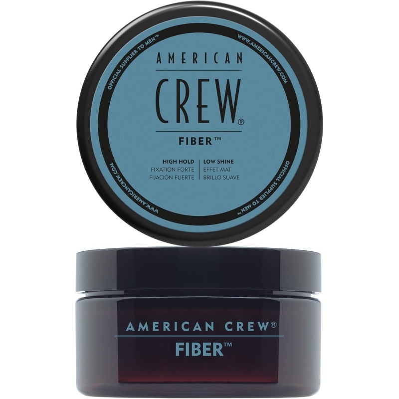 American Crew fiber cire cheveux homme produit coiffant fixation forte et brillance faible 85 g American Crew fiber cire cheveux homme produit coiffant fixation forte et brillance faible 85 g