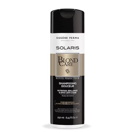eugène perma shampooing douceur blond care solaris 250 ml
