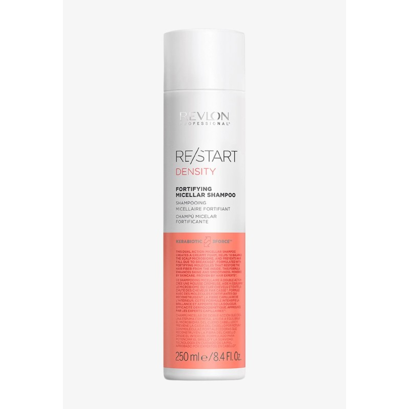 revlon professional re/start density anti-hair loss micellar shampoo 250 ml