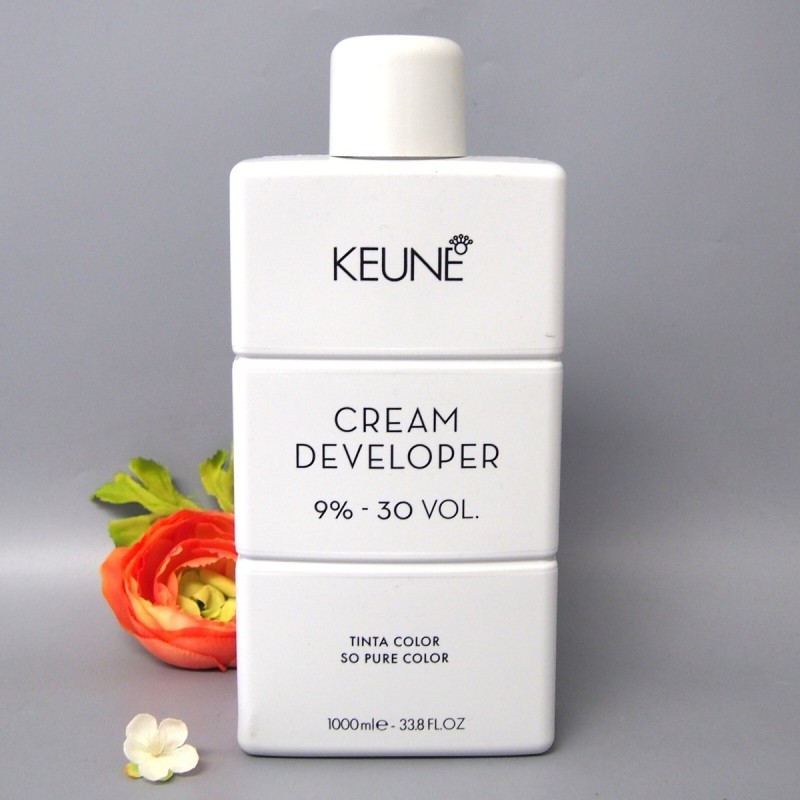 kenue developer cream 30 volume tinta color 1000 ml