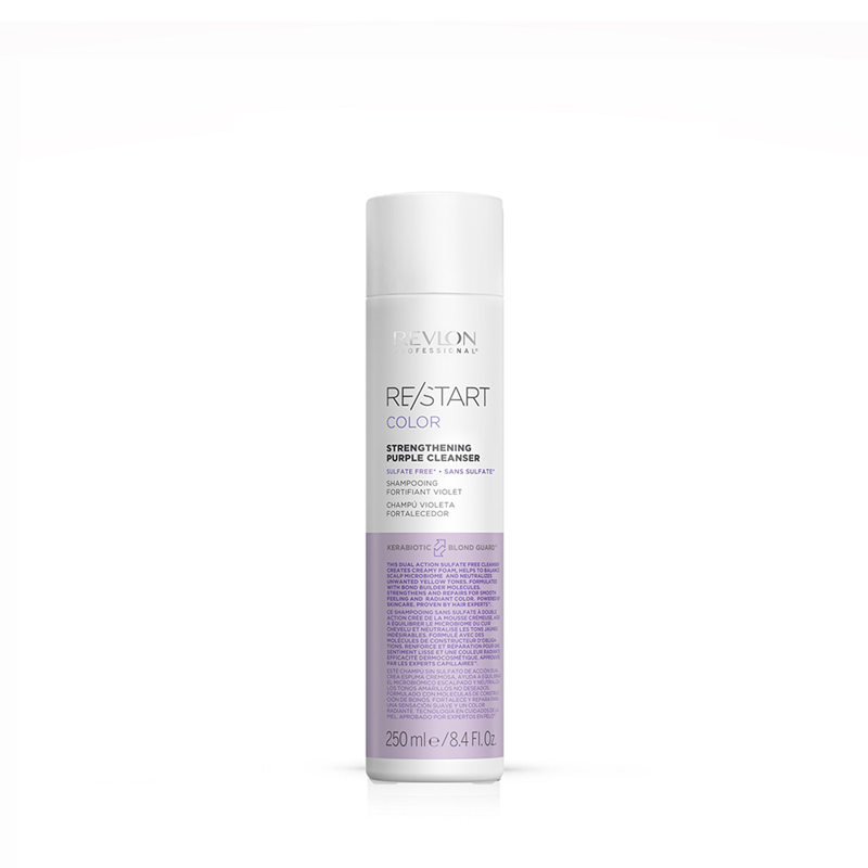 revlon re/start color strengthening purple cleanser 250 ml
