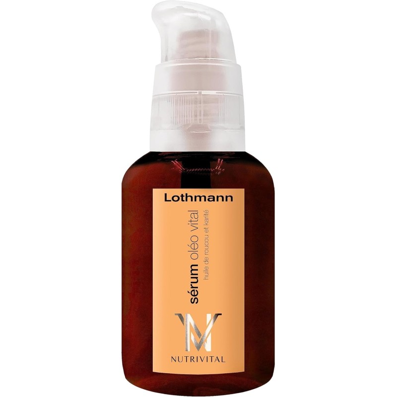 Lothmann sérum disciplinant oléo vital nutrivital à l'huile de roucou et karité 100ml
