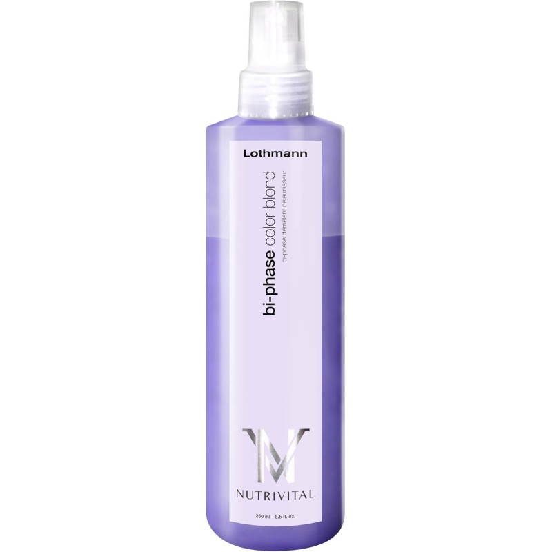 lothmann paris Bi-phase démêlant déjaunisseur color blond 250ml lothmann paris Bi-phase démêlant déjaunisseur color blond 250ml