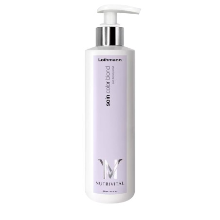 lothmann paris  soin haute protection pour cheveux méchés ou colorés color blond nutrivital  250ml