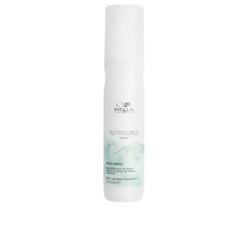 wella professionals nutricurls milky waves spray nourrissant pour waves
