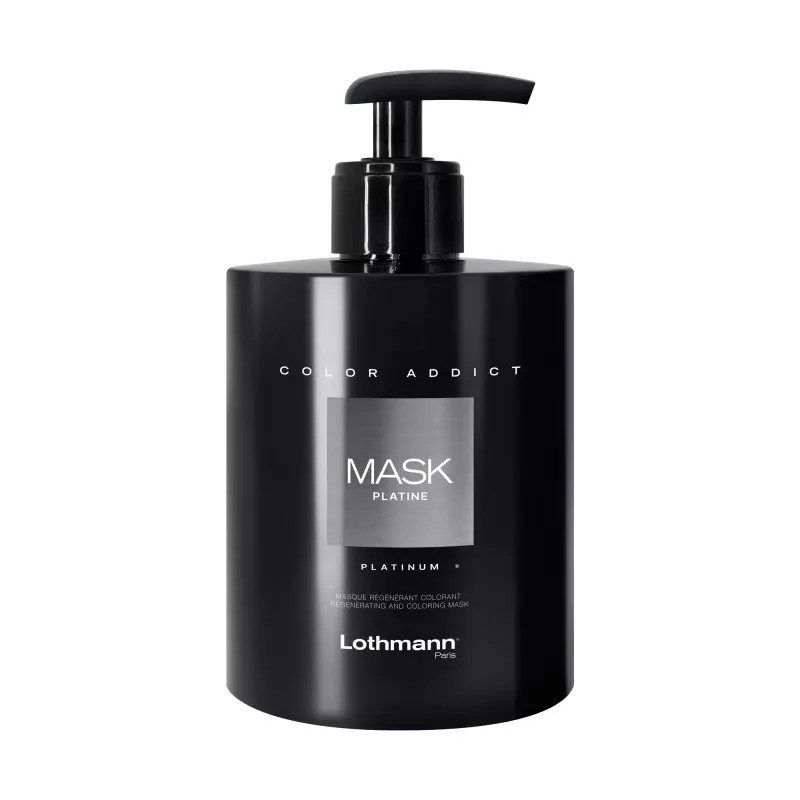 lothmann mask color addict regénérant colorant platine cheveux blond  300ml