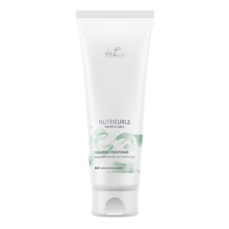 wella professionnel nutricurls waves & curls cleansing conditioner 250 ml