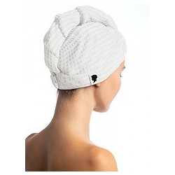 Schwarzkopf hair towel blanc serviette pour cheveux en microfibre