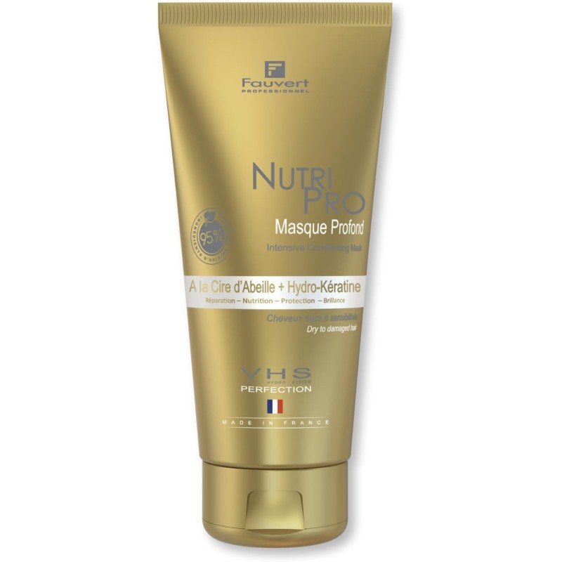 fauvert professionnel masque profond nutrition intense pour cheveux secs 250 ml