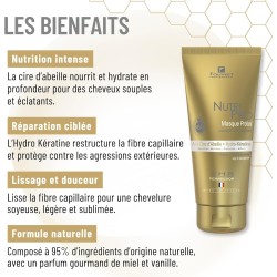 fauvert professionnel masque profond nutrition intense pour cheveux secs 250 ml