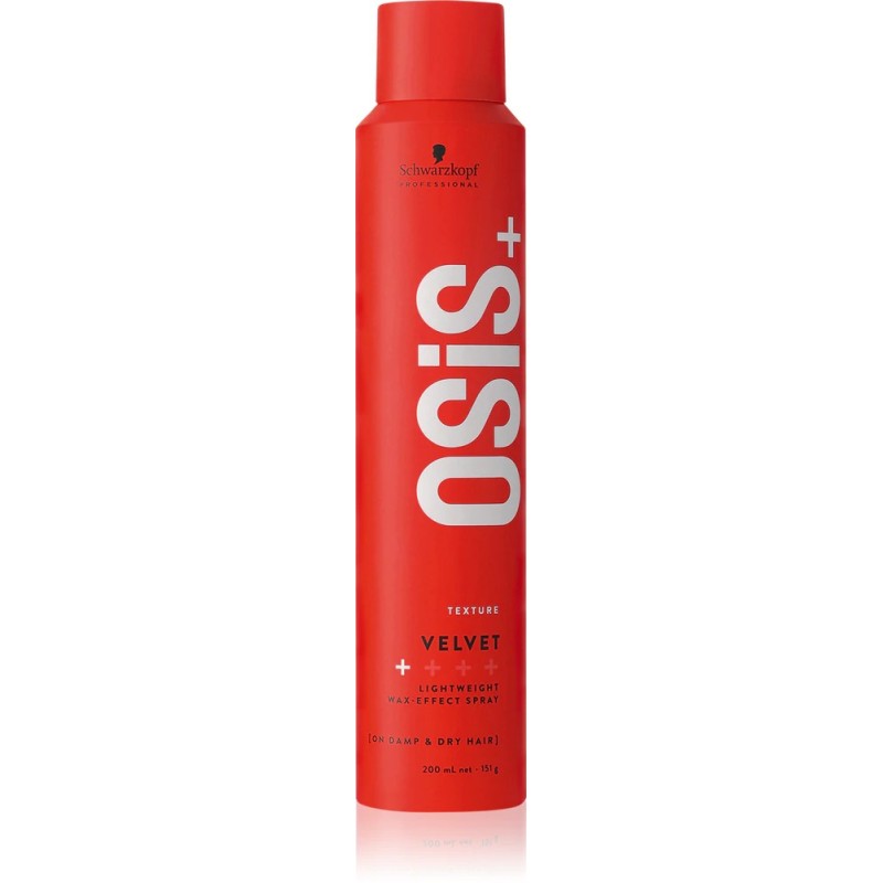Schwarzkopf professional osis+ velvet cire coiffante en spray 200 ml
