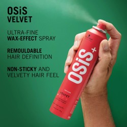 Schwarzkopf professional osis+ velvet cire coiffante en spray 200 ml