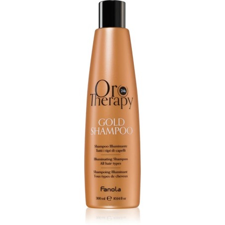 fanola oro therapy gold shampoing à l'huile d'argan 300 ml