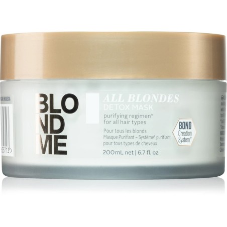 schwarzkopf professional blondme all blondes mask detox 200 ml