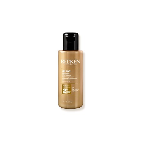 redken shampooing all soft cheveux secs et abimés 75 ml