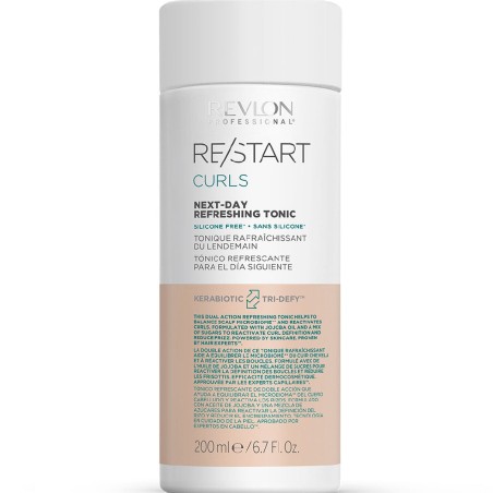 revlon professionnel restart curls next-day refreshing tonic 200 ml