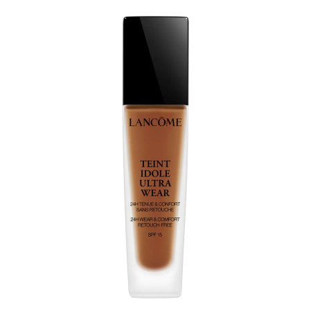 LANCÔME Teint Idole Ultra Wear - Fond de teint fluide, 12 AMBRE tenue 24h 30 ML