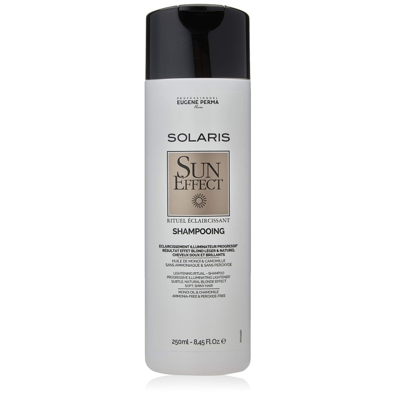 solaris shampoing éclaircissant sun effect 250 ml