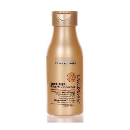 Shampooing Sans Silicone Cheveux Secs Nutrifier L'Oréal Professionnel 100ml