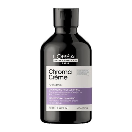 Shampoing Neutralisant Reflets Jaunes Chroma Crème L'Oréal 300 ml