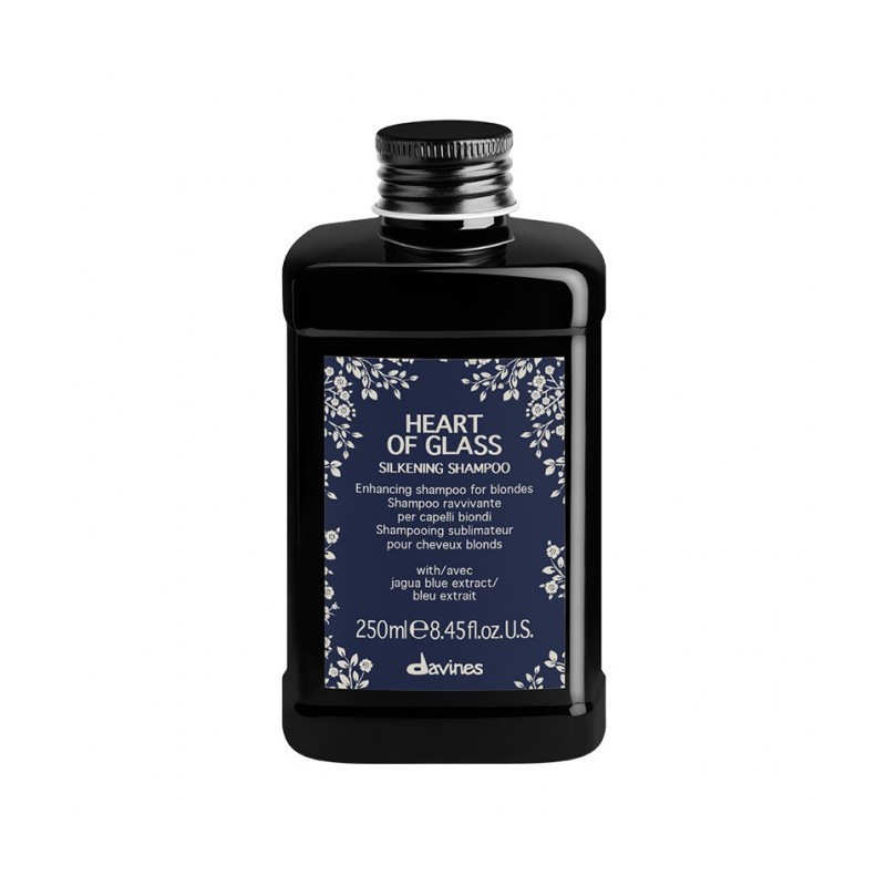 davines silkening shampoing bleu pour cheveux blonds 250 ML