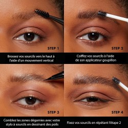 NYX Professional Makeup Colle Fixatrice à Sourcils Teintée