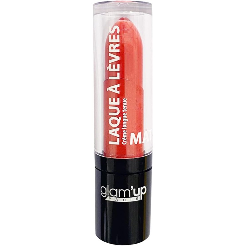 Glam'Up Paris - rouge à lèvres liquide sans transfert laque à lèvres - semi-permanent mat N°4 Nectar