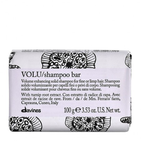 DAVINES VOLU Shampoo Bar 100G