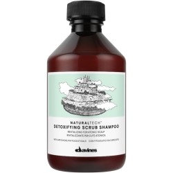 davines naturaltech detoxifying scrub shampoo 250ml