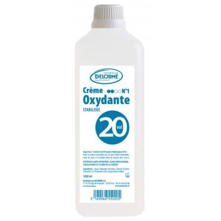 Delorme Crème oxydante riche 20 volumes 1 Litre