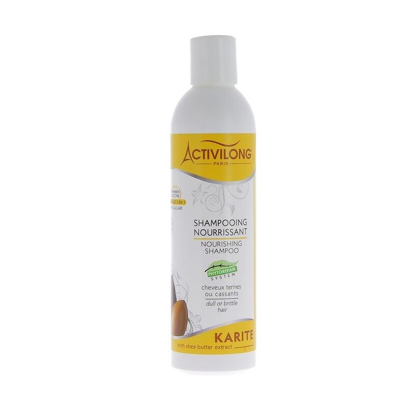 activilong shampooing nourrissant karité 250ml