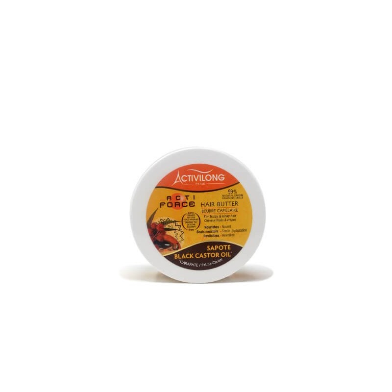 Activilong paris- actiforce beurre capillaire sapote black castor oil 100 ml