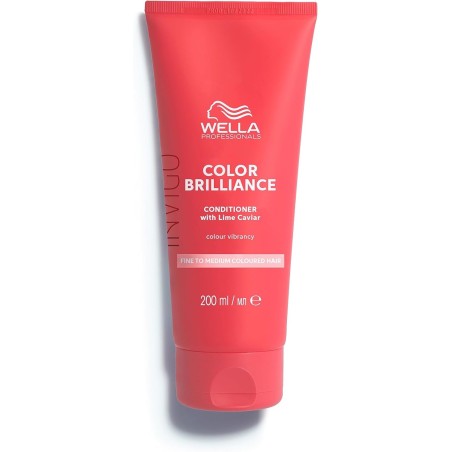 Wella professionals invigo color brilliance vibrant color conditioner pour cheveux fins 200ml