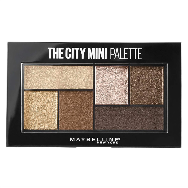 Maybelline New York the city mini palette fards à paupières 400 rooftop bronzes