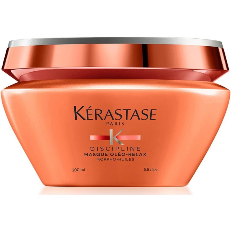 kérastase, discipline, masque hydratant & anti-frisottis, , masque oléo-relax, 200 ml